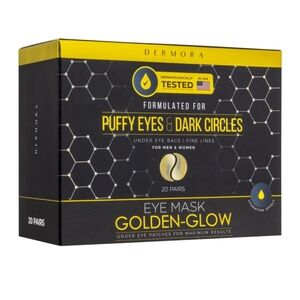 Dermora 24K Golden Glow Under Eye Mask